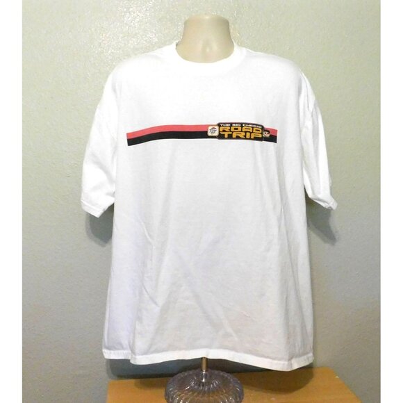 Vintage 1990s Pizza Hut The Big Cheese Road Trip T-Shirt XL White Short Sleeve - Picture 1 of 7